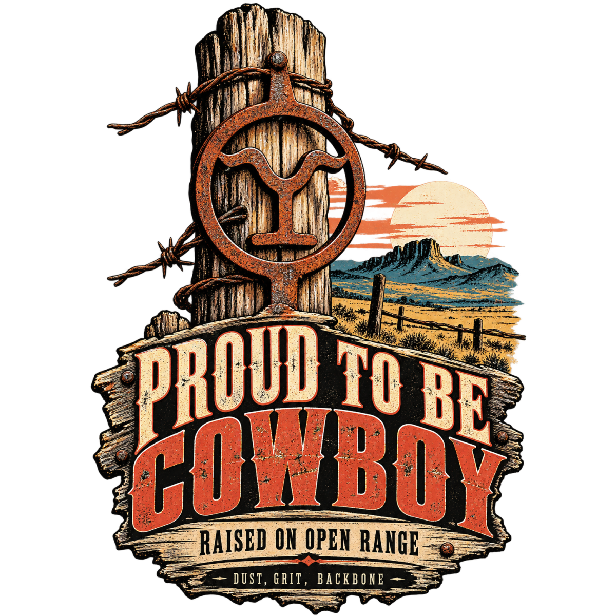 Proud Cowboy Open Range