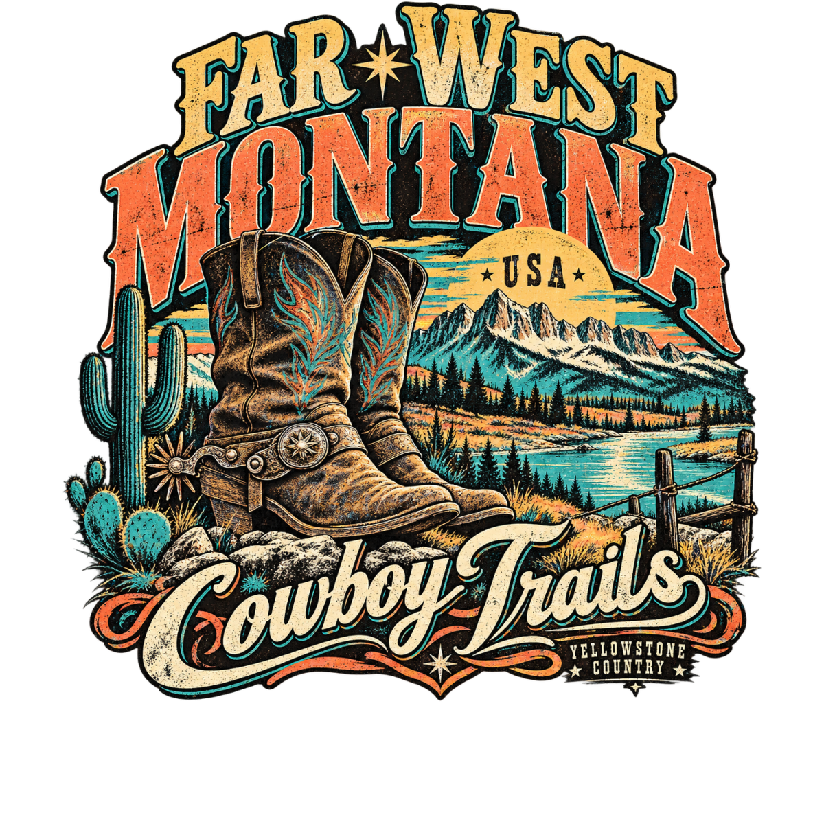 Ranch Montana Boots Cowboy