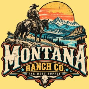 Ranch Montana Cowboy Cheval