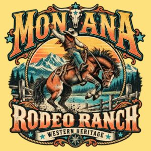 Ranch Montana Rodeo Cowboy