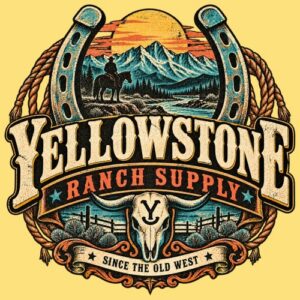 Ranch Yellowstone Horseshoe Cowboy