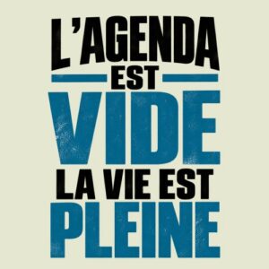 Retraite Agenda Vide Vie Pleine
