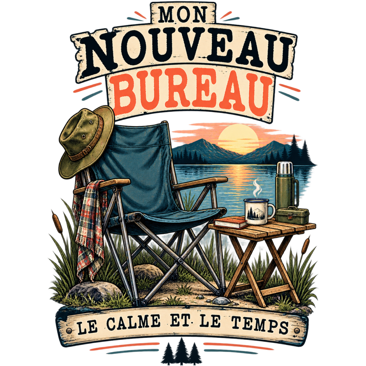 Retraite Nouveau Bureau Calme Temps