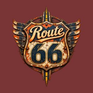Route66 Bouclier Aile Acier Use