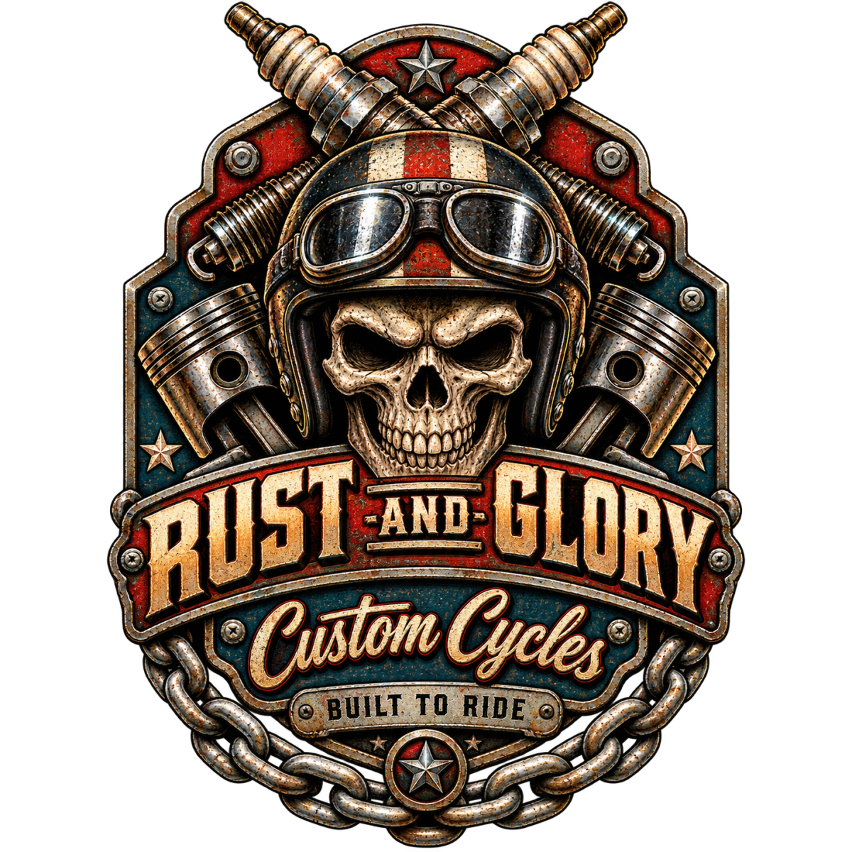 Rust Glory Custom Cycles