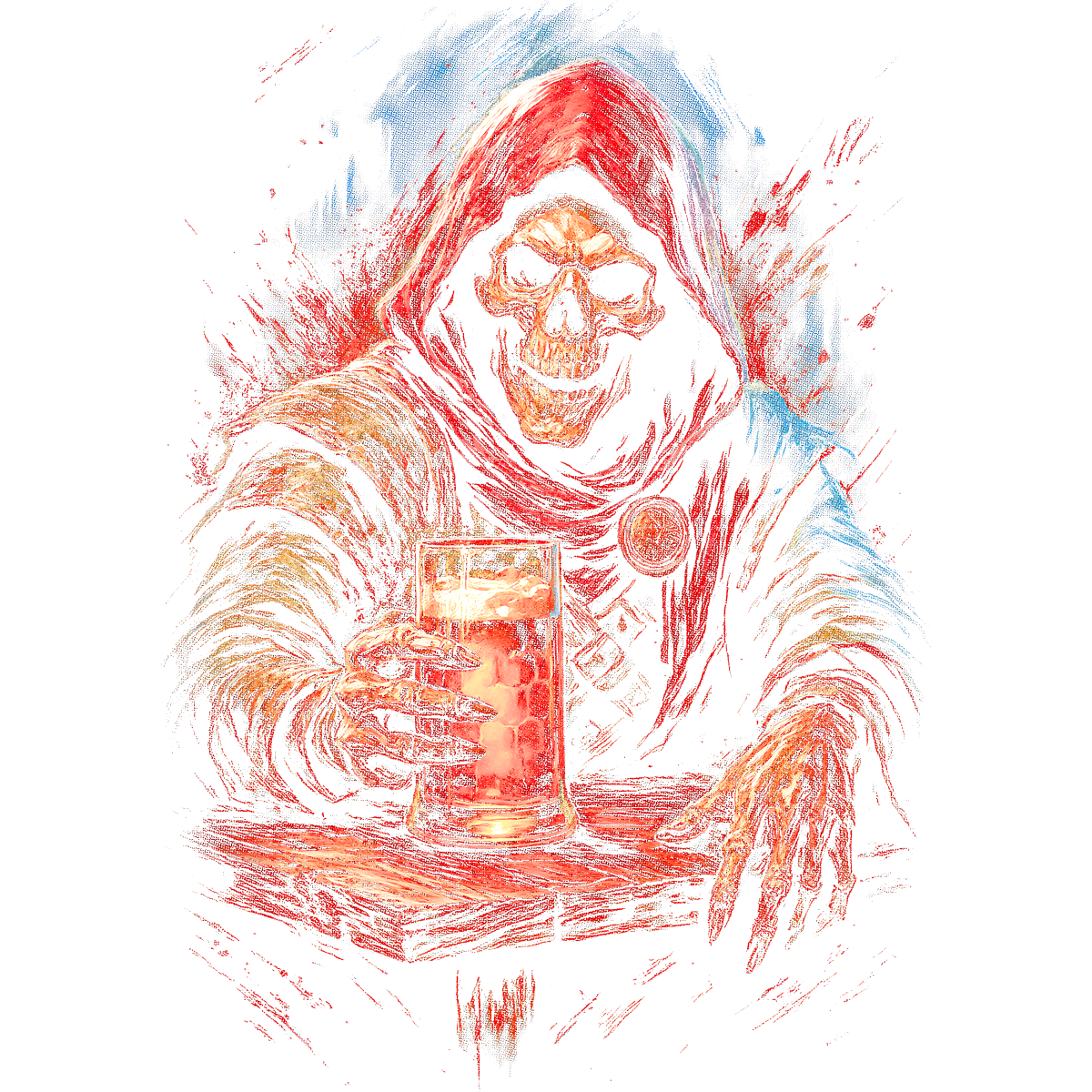 Skull Bière Time