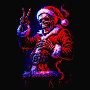 Skull Père Noël V