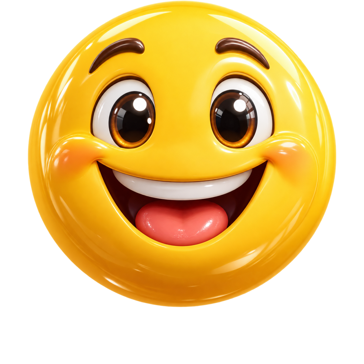 Smiley Heureux Joie Brillant