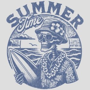Summer Time Skull