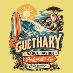 Surf Guethary Vague Basque