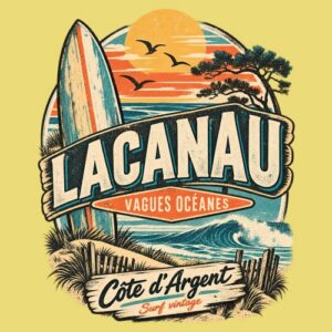 Surf Lacanau Vagues Oceanes