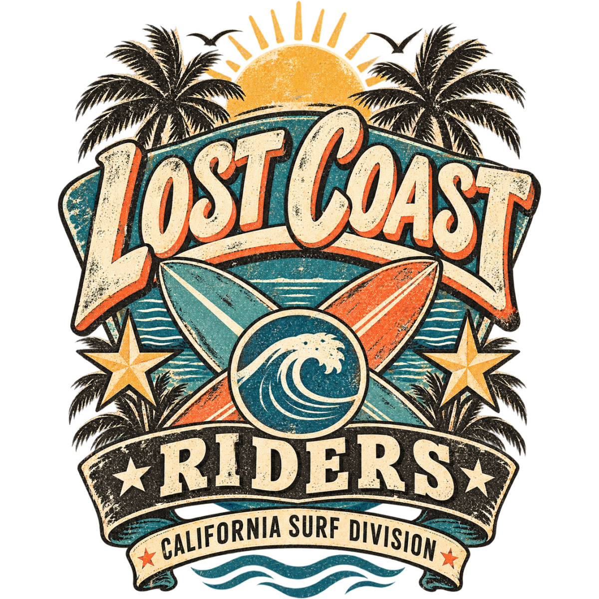 Surf Lost Coast Riders