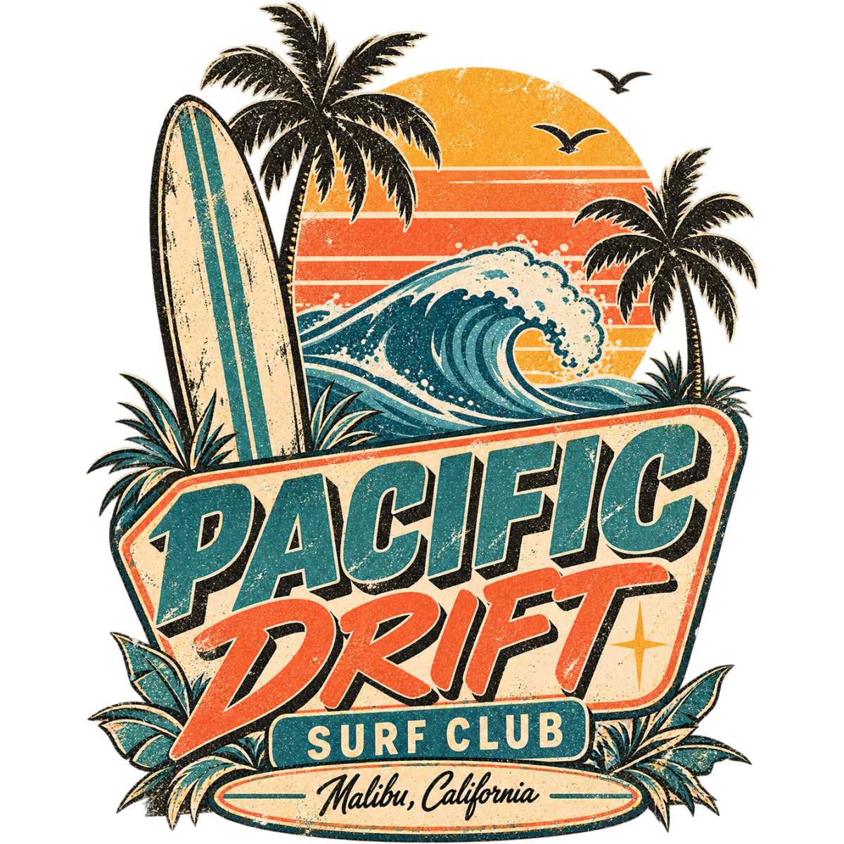 Surf Pacific Drift Malibu