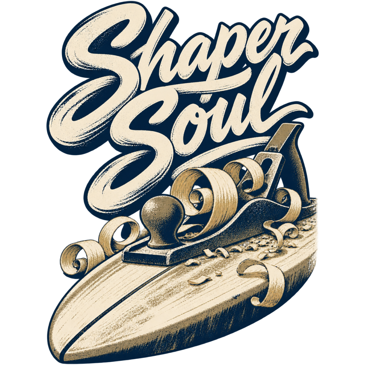 Surf Rabot Artisan Planche Vintage