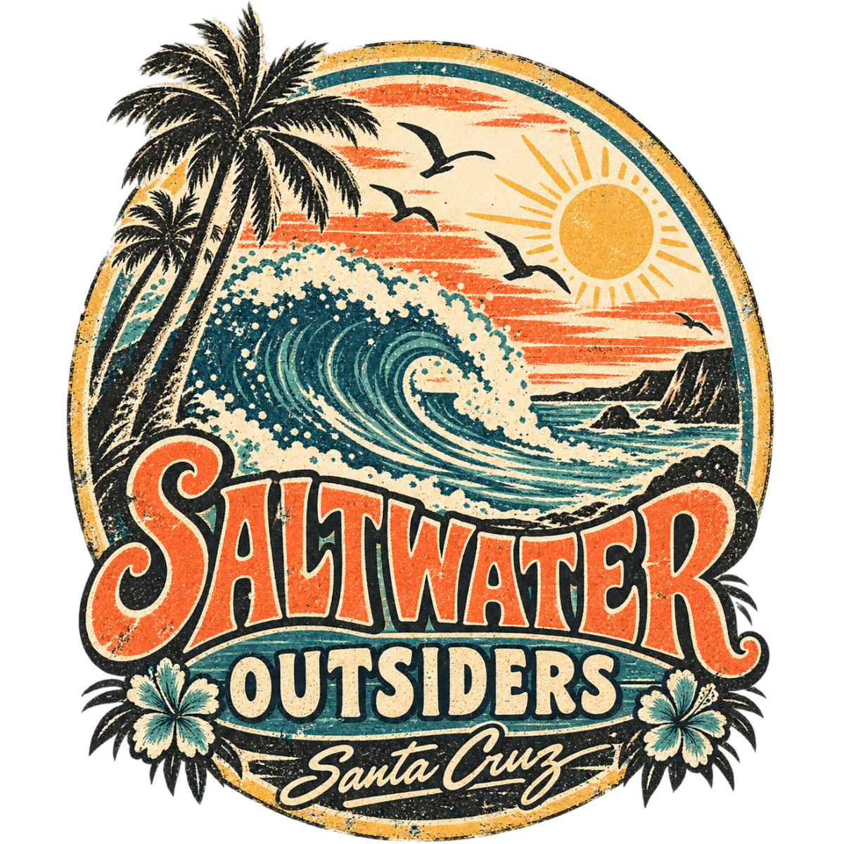 Surf Saltwater Outsiders Santacruz