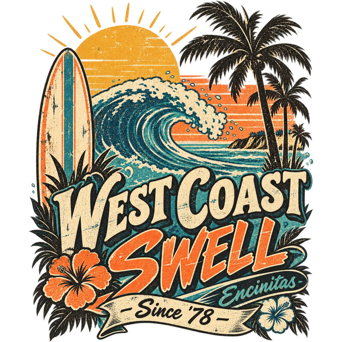 Surf West Coast Swell