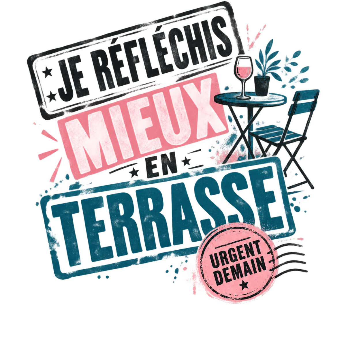 Terrasse Reflechis Urgent Demain