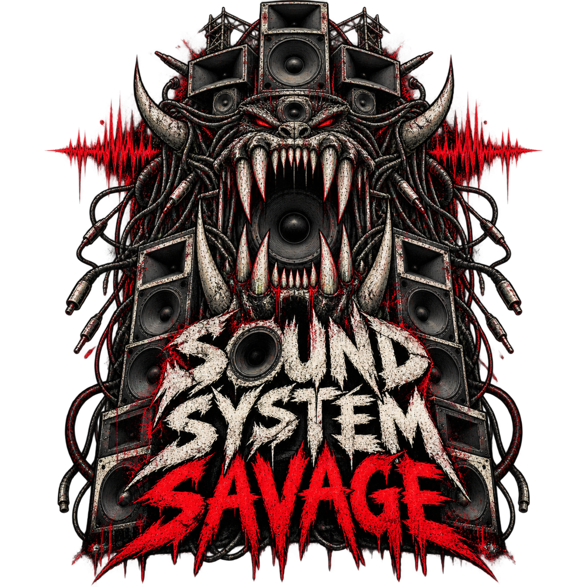 Teufeur Monstre Enceintes Son Sauvage