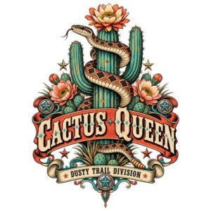 Wildwest Cactus Queen Rattlesnake Bloom