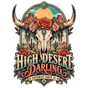 Wildwest Longhorn Desert Roses Darling