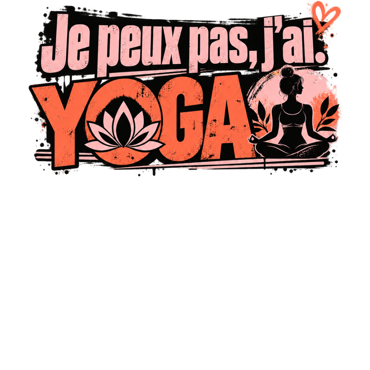 Yoga Lotus Urbain Grunge