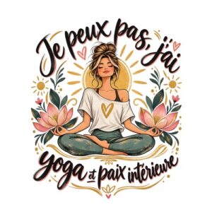Yoga Paix Fleurs Zen
