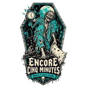 Zombie Reveil Cercueil Cinq Minutes